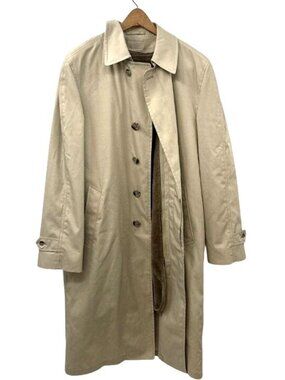 London Fog Tan Trench Coat Size 40 Long